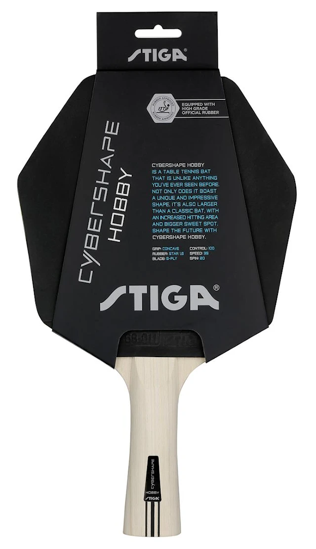 Pingis/Bordtennisracket Cybershape Hobby Truls-racket Stiga