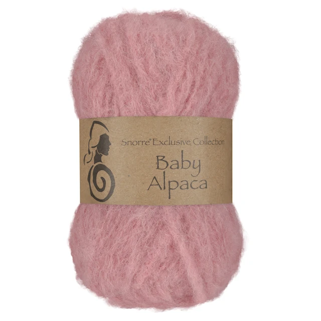 Baby Alpacka 25 gr Gammalrosa 374 Snorre Viking Garn