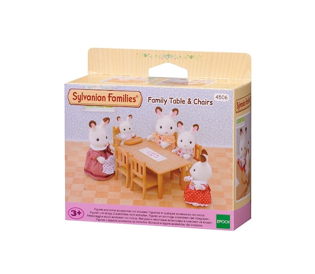 Produktbild 3 för Matbord och stolar, Sylvanian Families