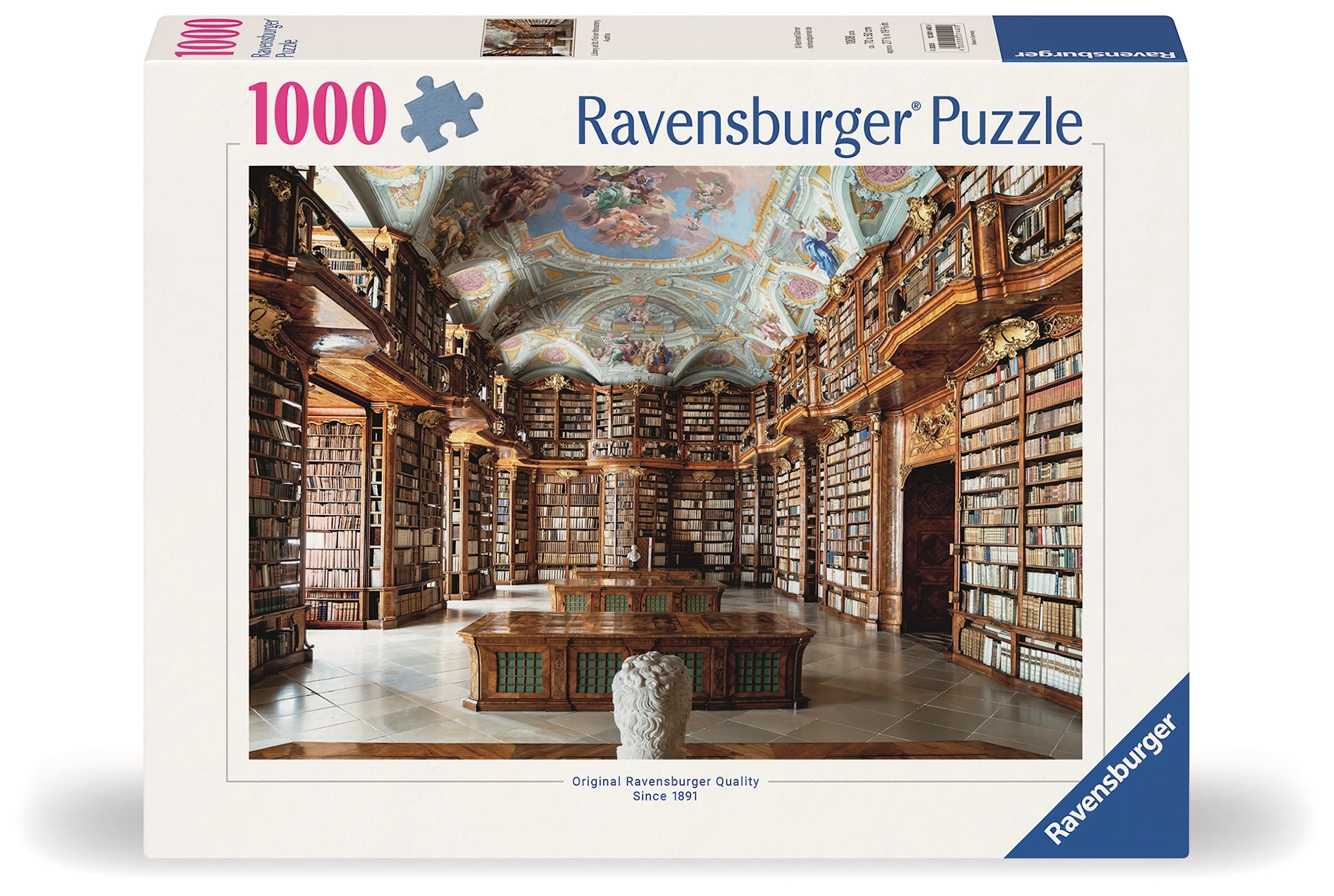Produktbilde for Biblioteket i St. Florian-klosteret 1000p Ravensburger