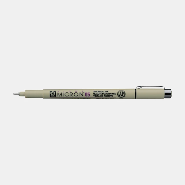 Sakura Pigma Micron Fineliner 05 0.45 mm Black