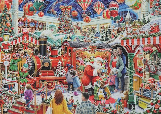 Tuotekuva 2 - Ravensburger Joulupalapeli nro 29, 1000 palaa