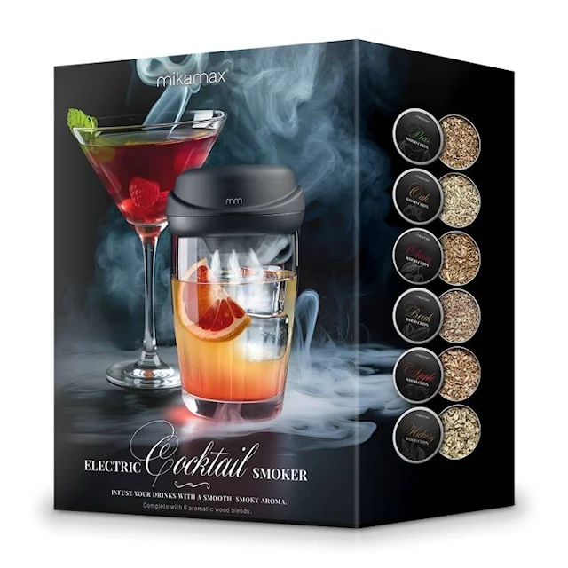 Cocktail-Savustinsetil, Sähköisellä, Mikamax