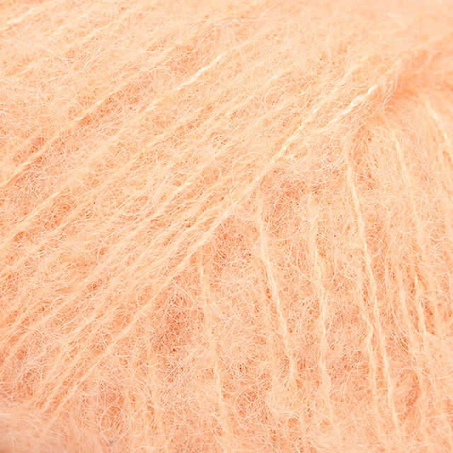 Brushed Alpaca Silk Uni Colour Garn 25 g Sweet apricot 37 Drops