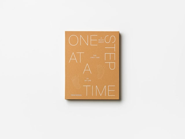 Tuotekuva 1 - One Step at a Time A Book About the First Time in My Life Printworks