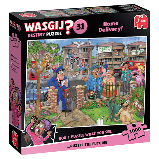 Produktbild 3 för Wasgij Destiny 31 - Home Delivery! Pussel 1000 bitar