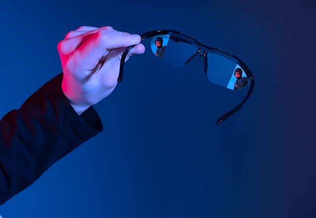 Produktbild 4 för Solglasögon med Bakåtsyn Rearview SpyX