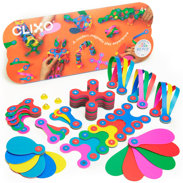 Produktbilde 1 for Super Regnbue Pakke 60 Deler Clixo