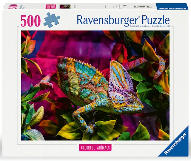 Chameleon Pussel 500 bitar, Ravensburger