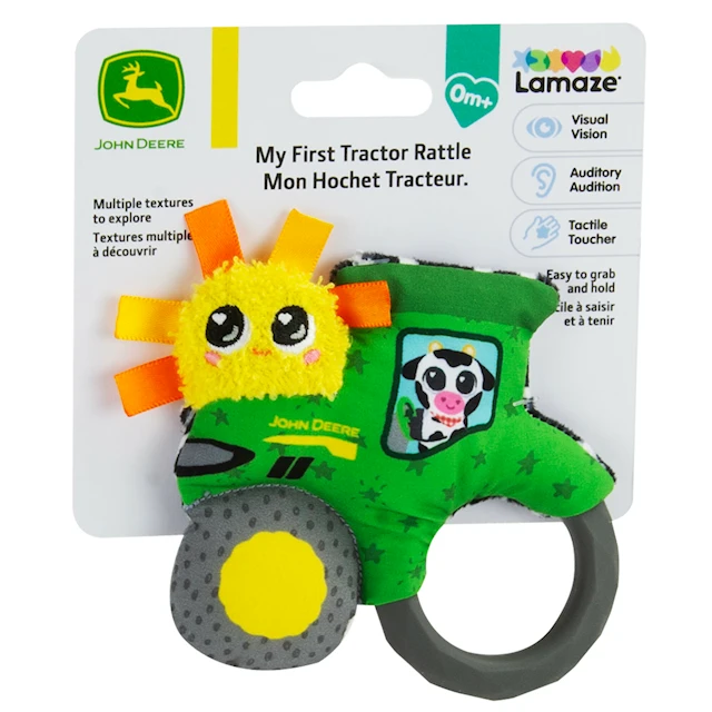 John Deere My First Tractor Rattle Lamaze