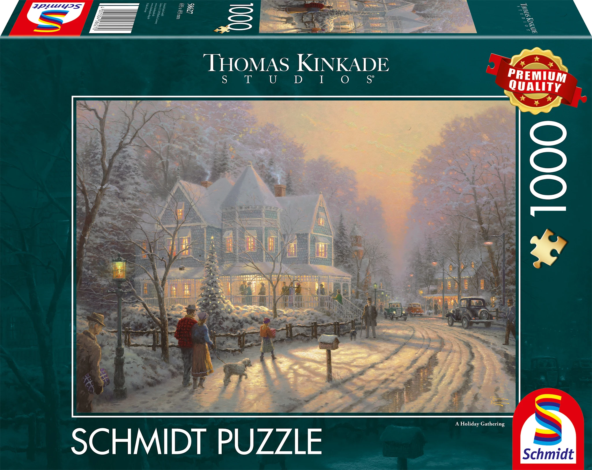 Produktbilde for A Holiday Gathering Christmas Puslespill 1000 Brikker Schmidt