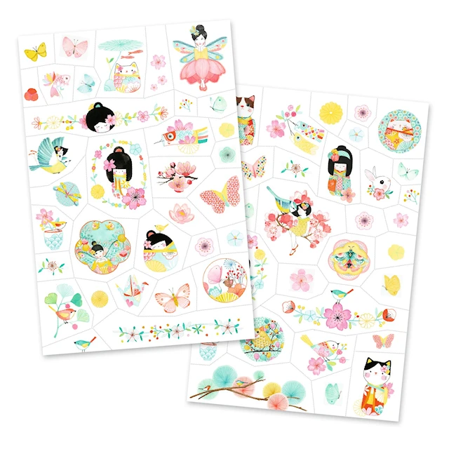 Tatuoinnit Sakura Djeco 50 kpl