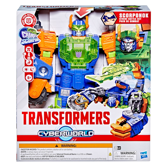 Tuotekuva 2 - Cyberworld Scorponok Strike Battle Transformers