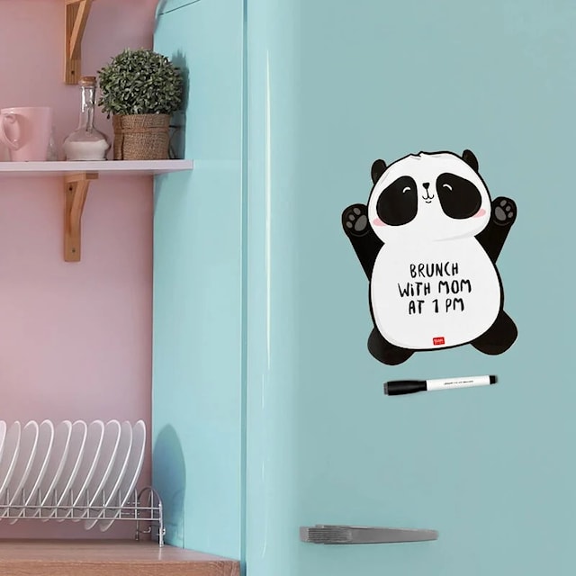 Tuotekuva 3 - Magneettinen Whiteboard Taulu Panda 28 cm Legami