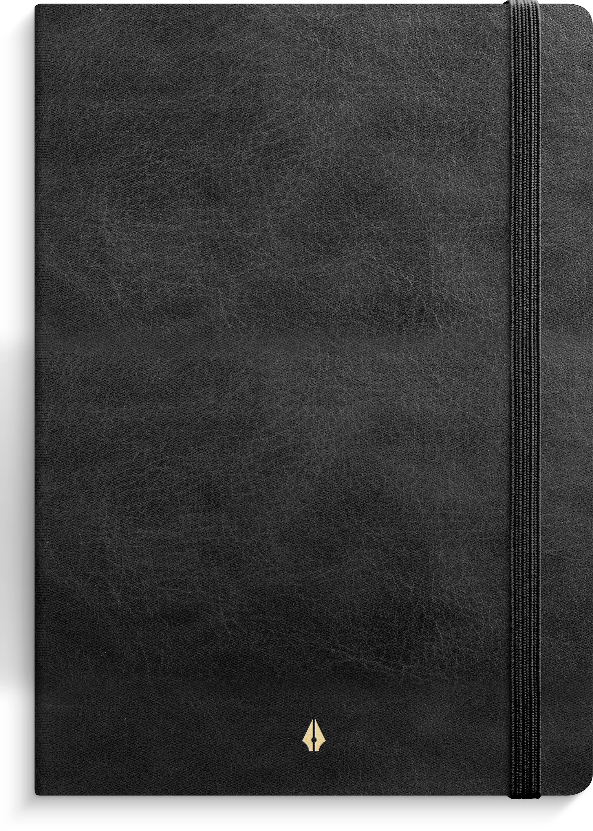 Tuotekuva ille Notebook Deluxe A5 Blank Black Burde