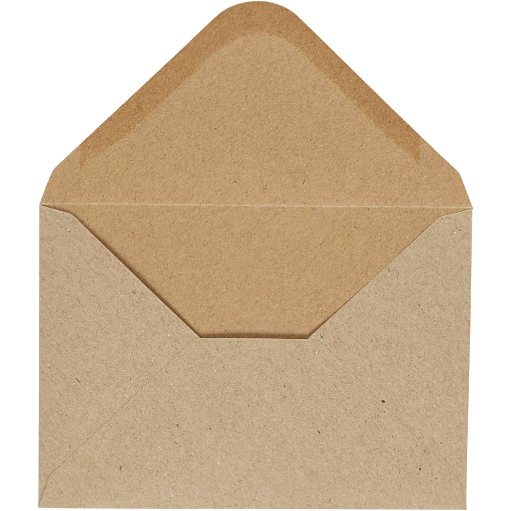 Kuvert Natur 11,5x16 cm 10-pack
