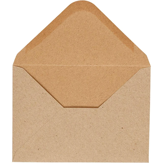 Kuvert Natur 11,5x16 cm 10-pack