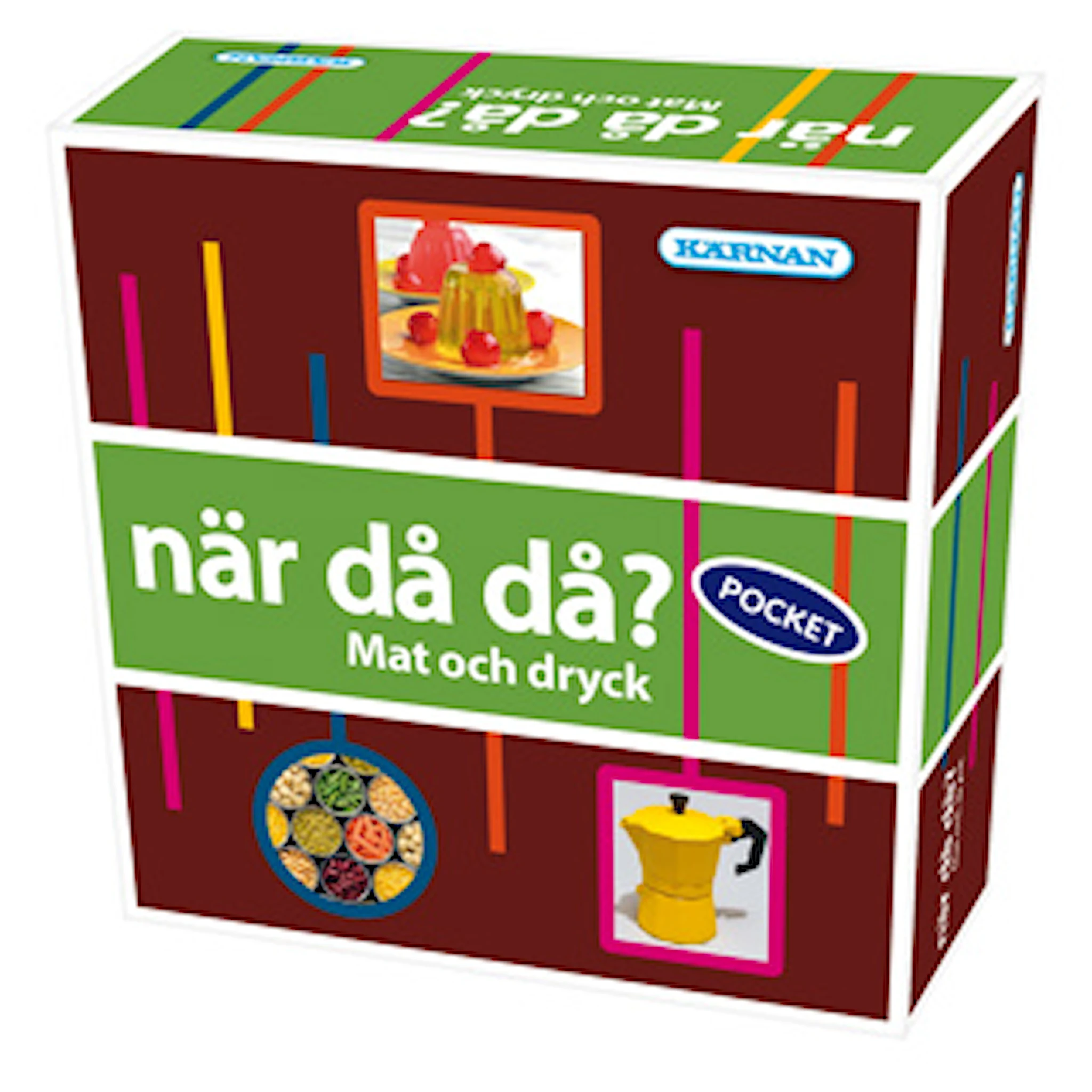 Tuotekuva ille När då då? Pocket - Mat och Dryck Familjespel (SE)