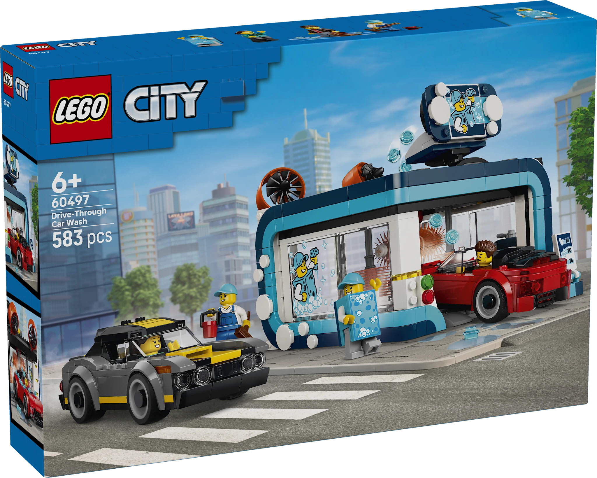 Tuotekuva ille Läpiajettava autopesula LEGO® City (60497)