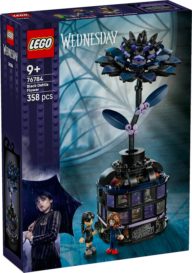 Musta daalia LEGO® Wednesday (76784)