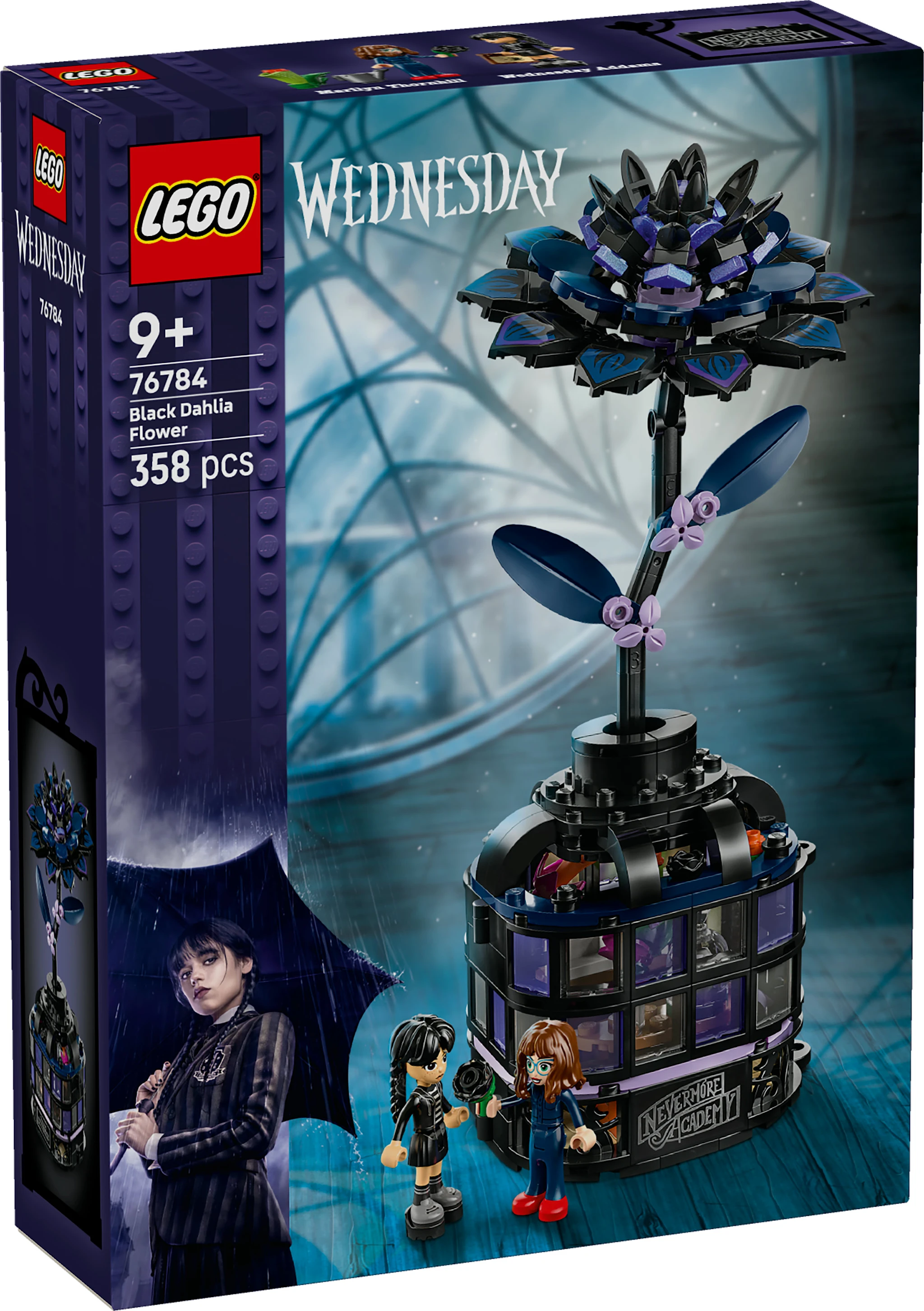 Tuotekuva ille Musta daalia LEGO® Wednesday (76784)