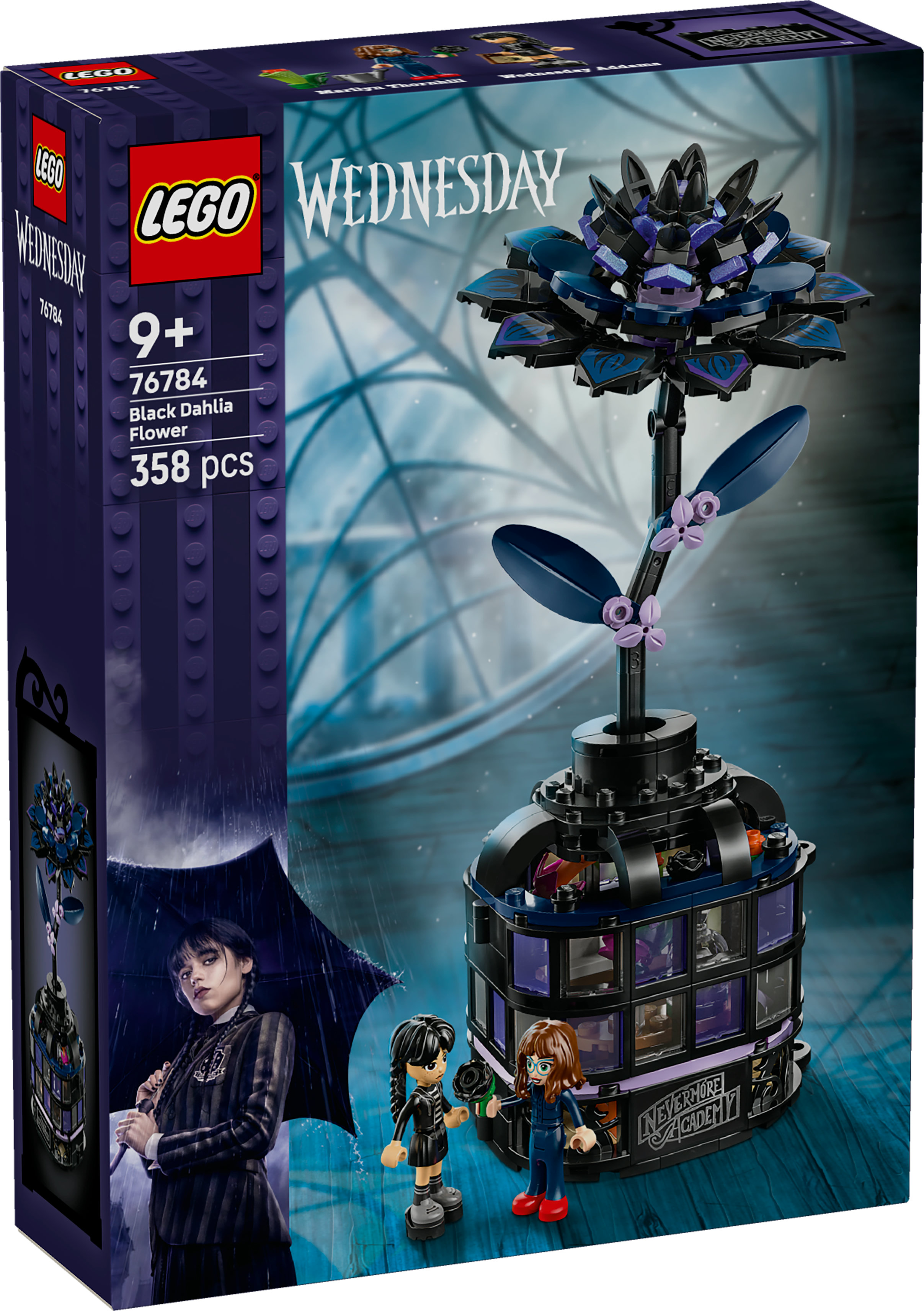 Svart dahlia LEGO® Wednesday (76784)