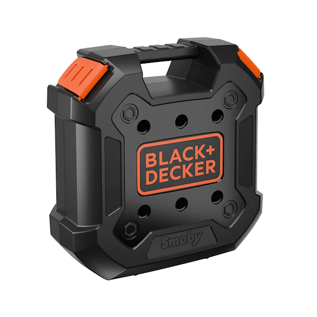 Smoby Black + Decker verktygslåda med tillbehör