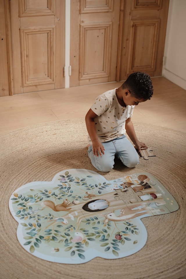 Produktbild 1 för Forest Friends Golvpussel Little Dutch