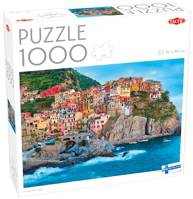1000 Palan Palapeli Cinque Terre, Italia Tactic