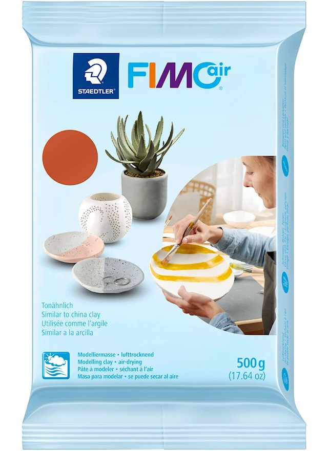 FIMO Air muovailumassa 500g Terrakotta Staedtler
