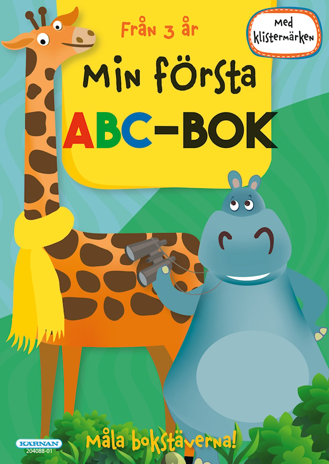 Produktbild 1 för Min första ABC-bok med klistermärken, Kärnan