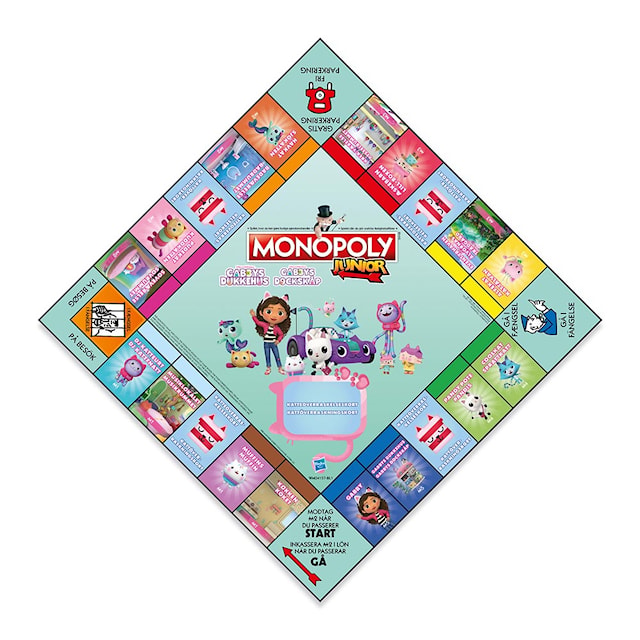Tuotekuva 2 - Monopoly Junior - Gabby's Dollhouse (DA/SE)