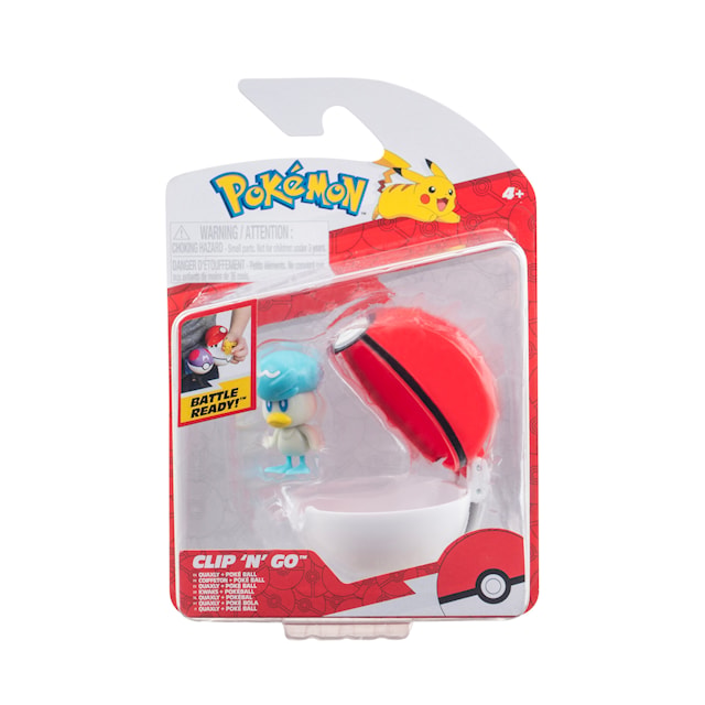 Tuotekuva 6 - Pokemon Clip N Go Quaxly With Poke Ball