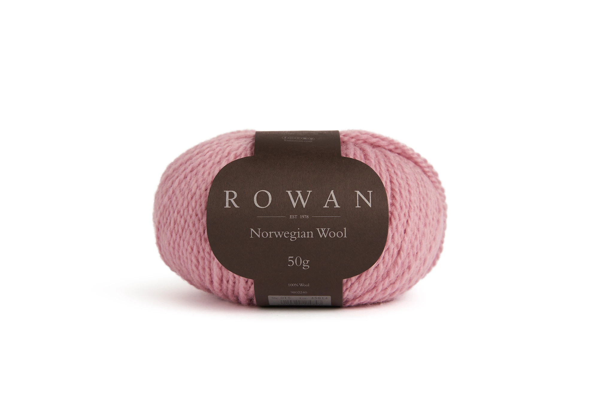 Tuotekuva ille Norweigan Wool villalanka 50 gr Frost Pink 020 Rowan