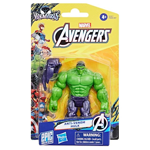 Avengers 4 Inch Deluxe Venom Hulk Hasbro