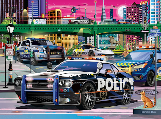 Produktbilde 3 for Puslespill Police On Patrol 150 brikker, Ravensburger