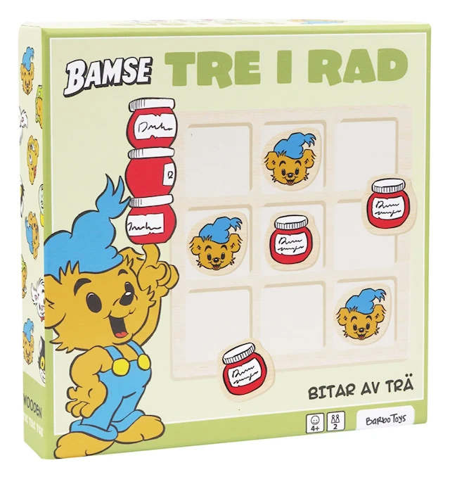 Bamse Tic Tac Toe