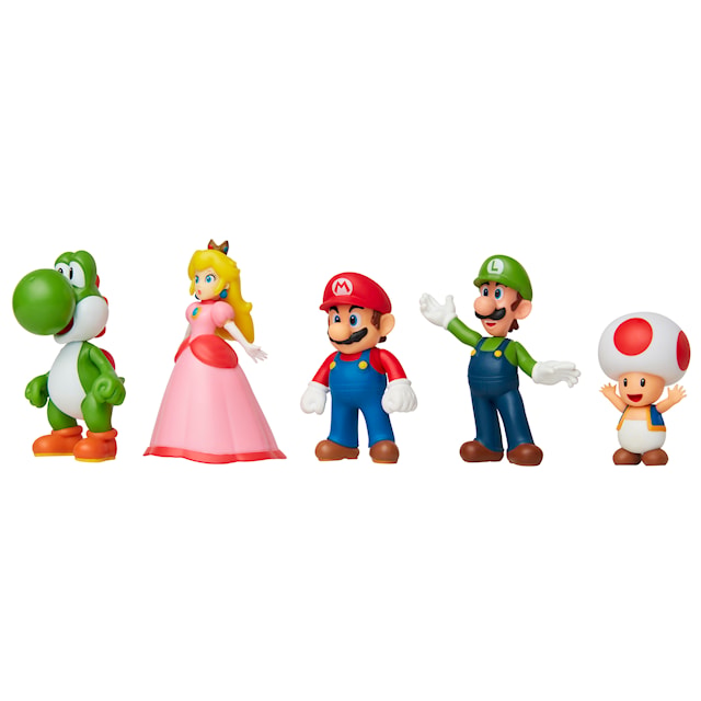 Tuotekuva 3 - Super Mario Limited Artikulation Figuurit 5-Pack Mario ystävien kanssa
