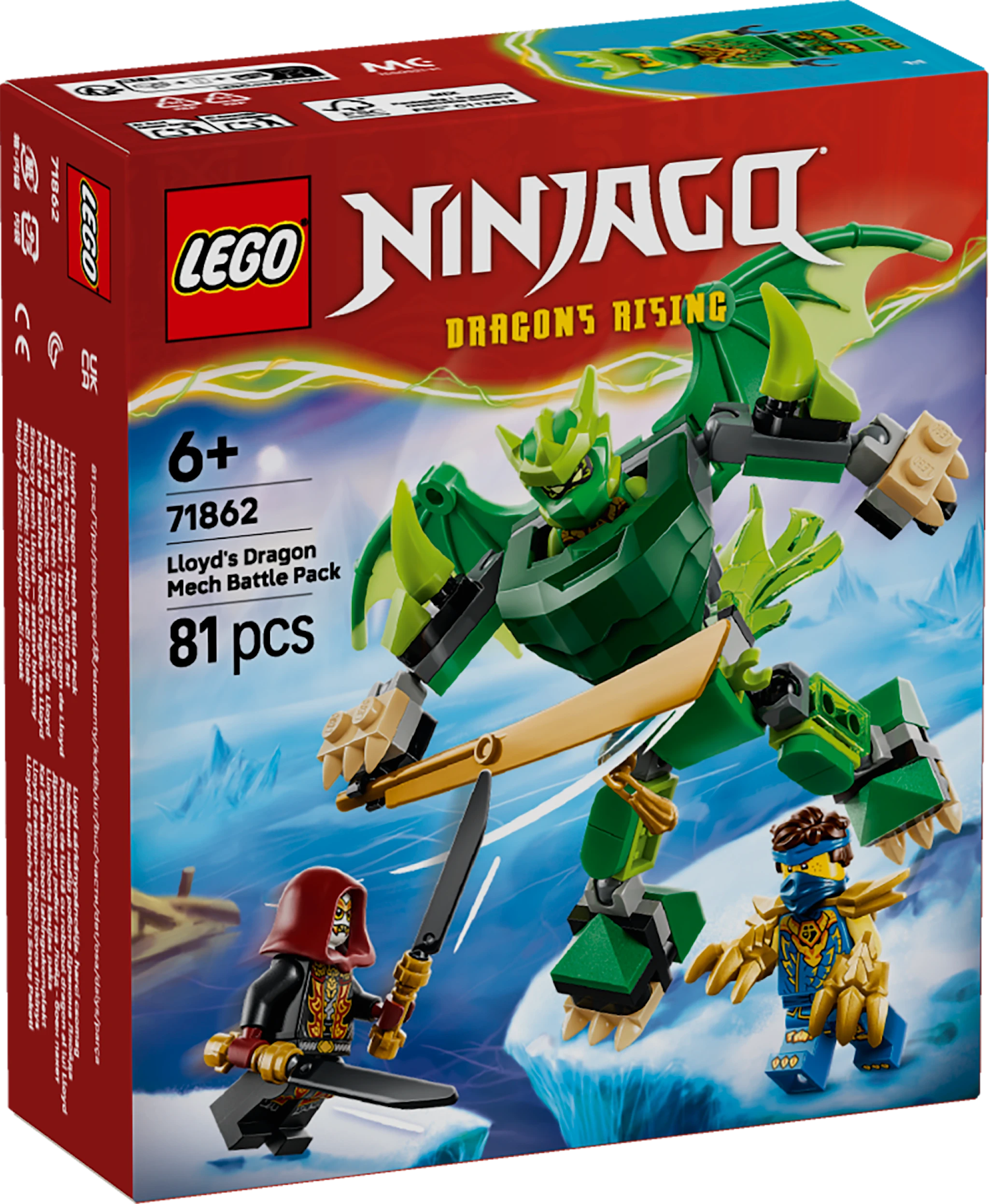 Tuotekuva ille Lloydin lohikäärmerobottitaistelupakkaus LEGO® NINJAGO® (71862)