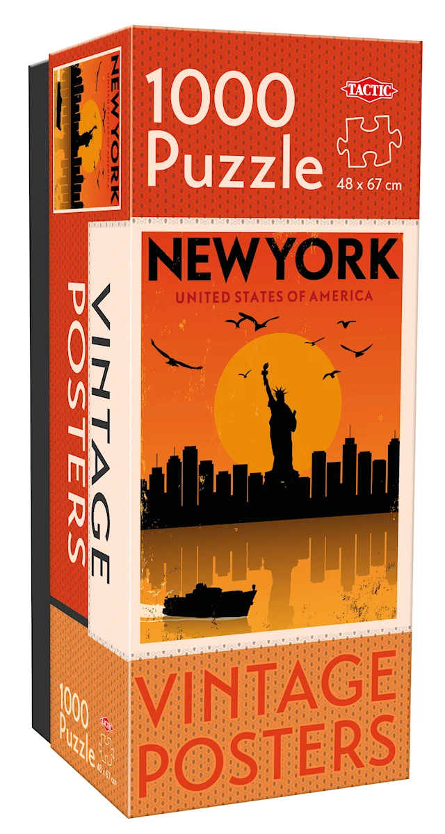1000 palaa Vintage New York Tactic