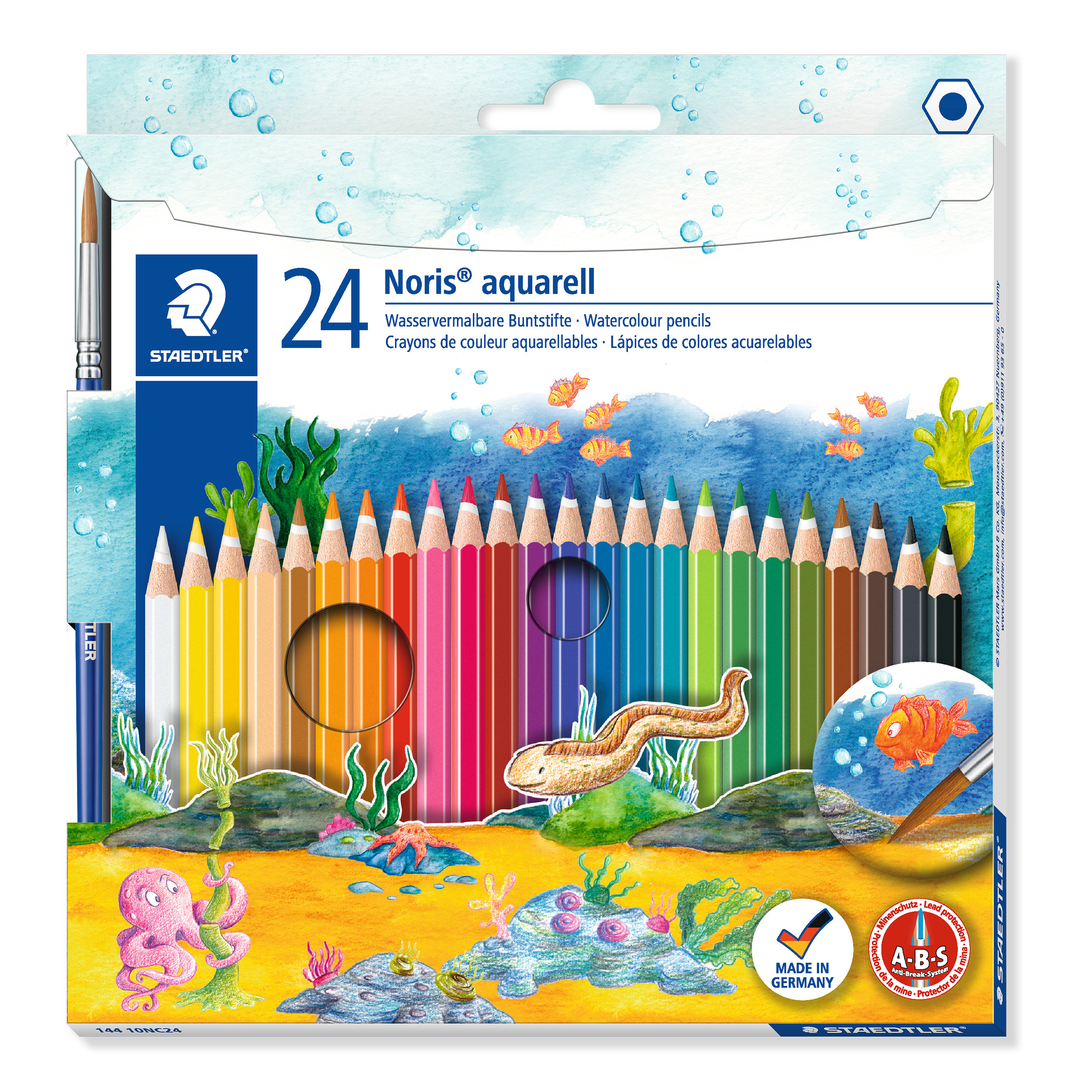 Akvarell Färgpennor 24-p Noris Club® Staedtler
