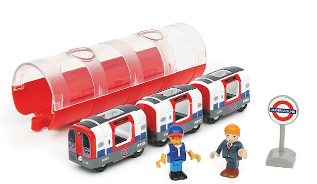 Produktbild 1 för Londons Tunnelbana Världens Tåg Brio (36085)