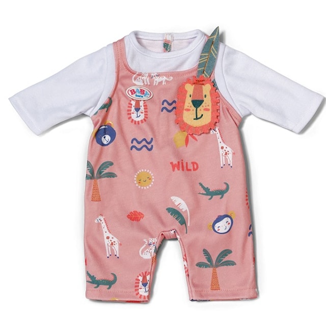 Romper Jungel Dukkeklær 43 cm BABY born