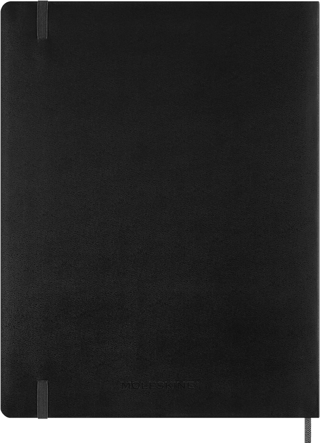 Tuotekuva 6 - Kalenteri 2026 Essential Planner Weekly Vertical XXL Musta Moleskine