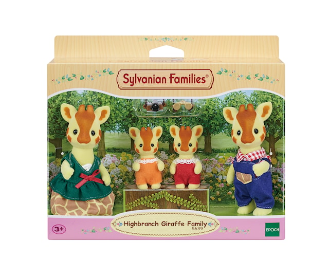 Tuotekuva 3 - Highbranch Giraffe Family Sylvanian Families
