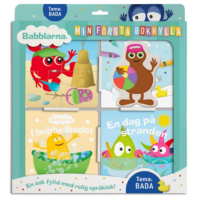 Min Första Bokhylla Bada Babblarna