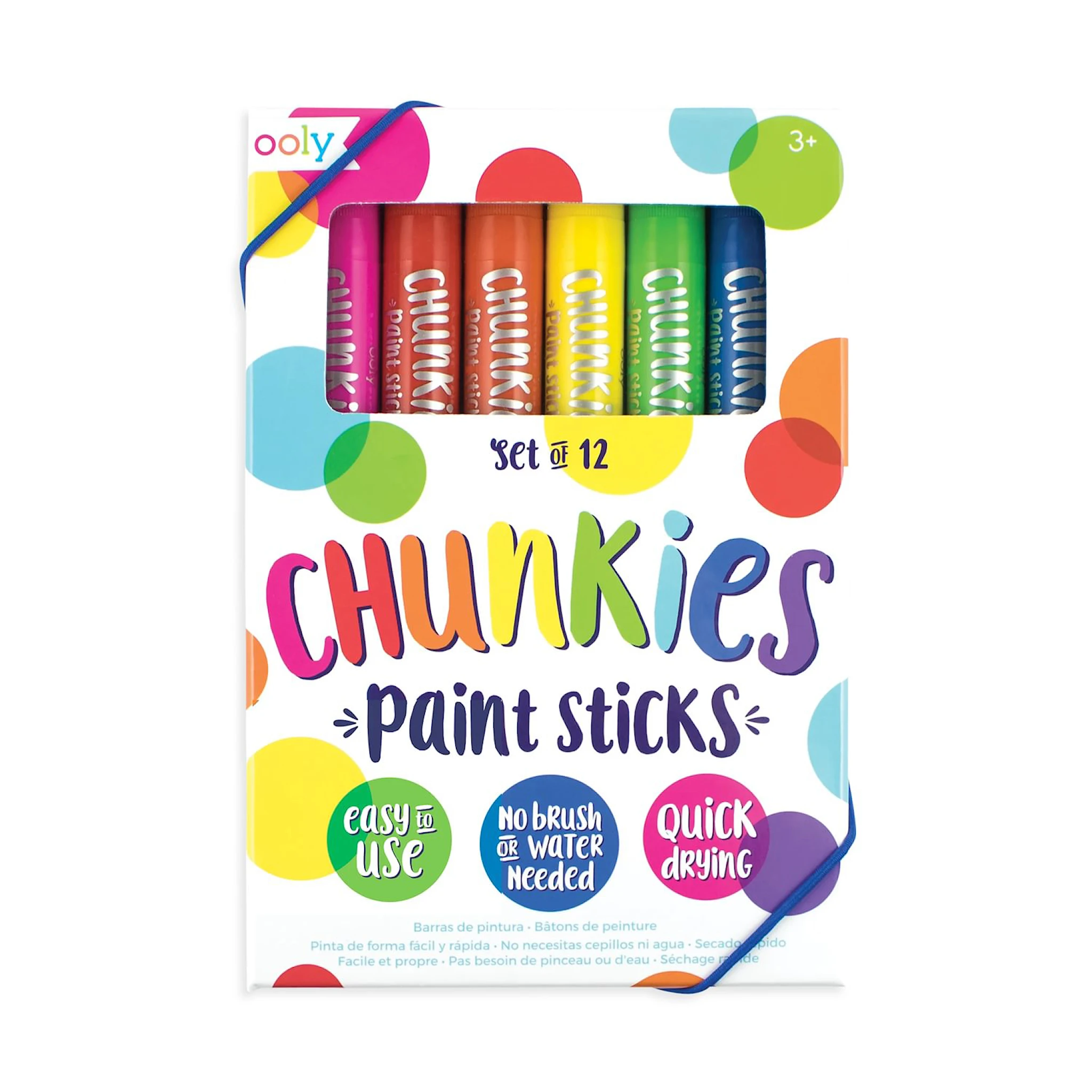 Tuotekuva ille Värikynät Chunkies 12 kpl, Ooly
