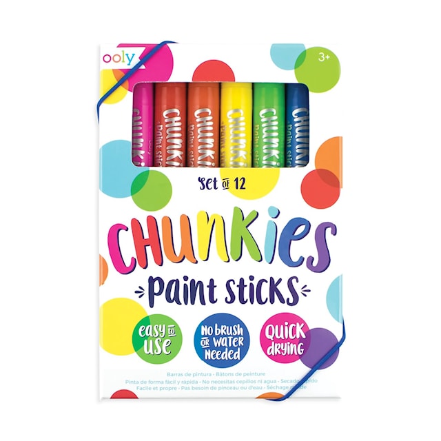 Tuotekuva 1 - Värikynät Chunkies 12 kpl, Ooly