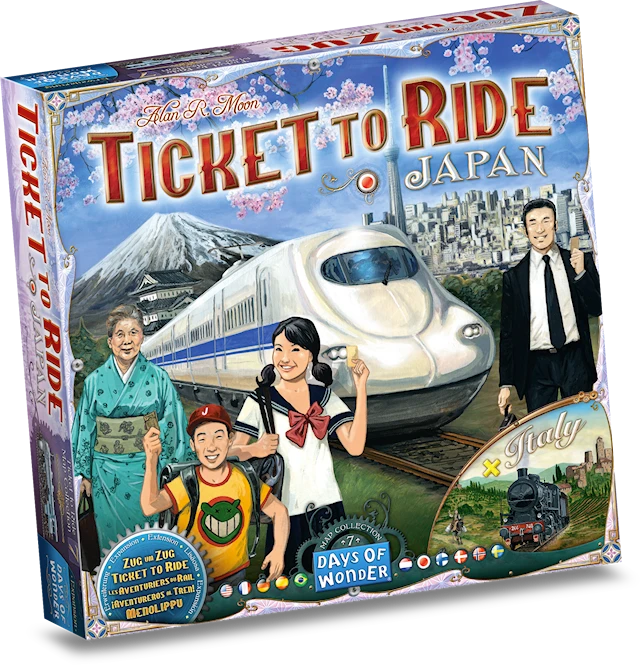 Ticket To Ride: Japan & Italy (Expansion) (SE/FI/NO/DK/EN)