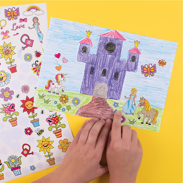 Tuotekuva 3 - Tarrojen Mega Setti Prinsessa 500 kpl, Playbox